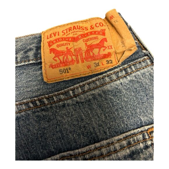 Levi’s 511 Jeans – Size 31x32 (Actual 31x30), 2008, Light Wash - Picture 3 of 5